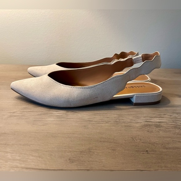 Indigo Rd | Neutral Pointed Ballet Flat Slingback - Picture 8 of 8